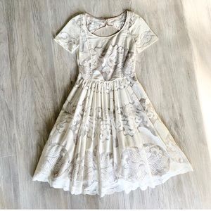 Anthro Ivoire Lace Dress - Plenty by Tracy Reese